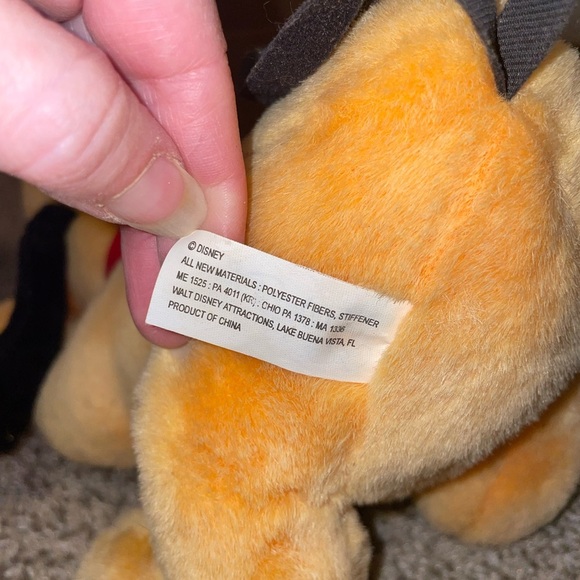 Disney Plush Dog Toy - Yellow and Black - Picture 5 of 6